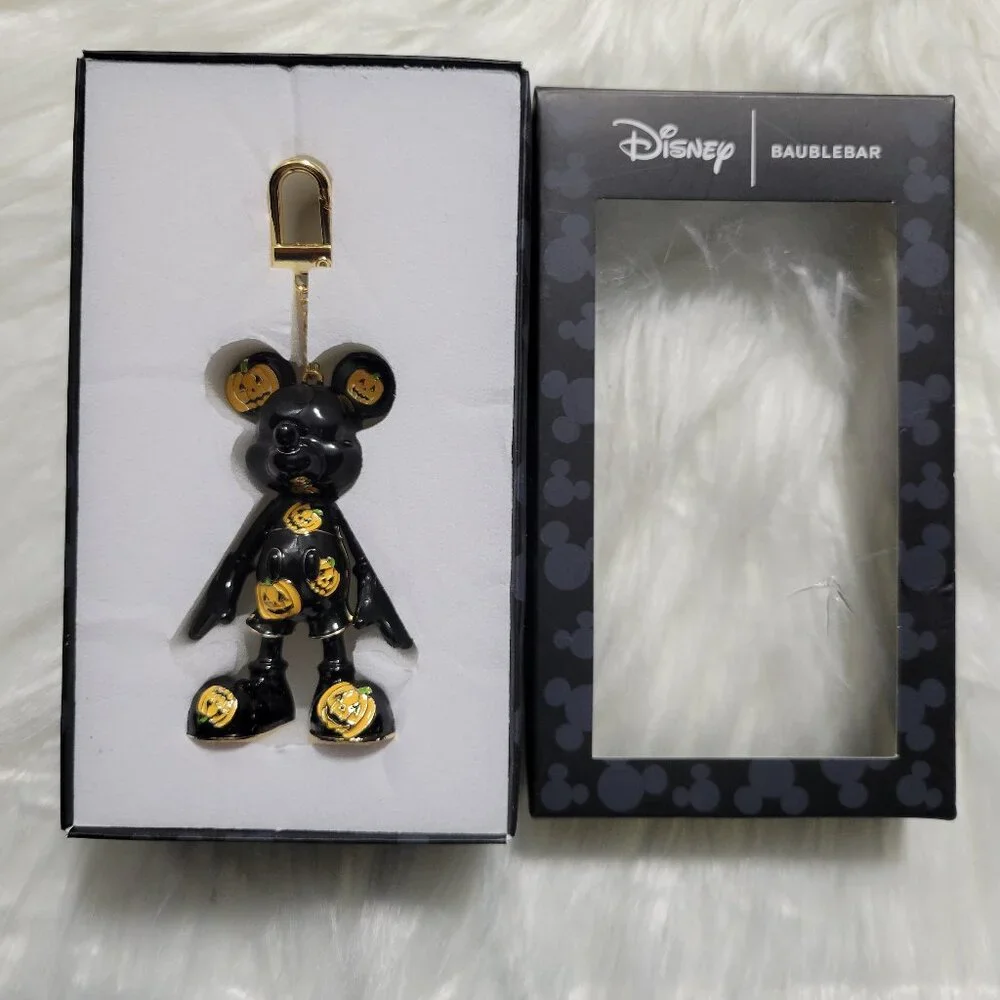 Disney x Baublebar Mickey Mouse Pumpkin Bag Charm
